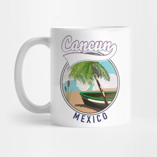 Cancun Mexico travel logo Mug